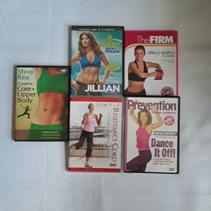 Jillian Michaels Prevention The Firm Shiva Rea Workout Exercise DVD  Videos